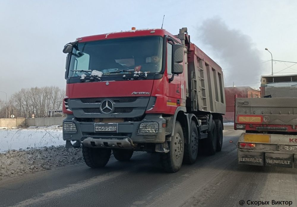 Самосвал Услуги самосвала Actros взять в аренду, заказать, цены, услуги - Чита