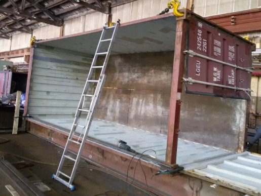 Ремонт сухогрузных и рефрижераторных контейнеров стоимость ремонта и где отремонтировать - Чита